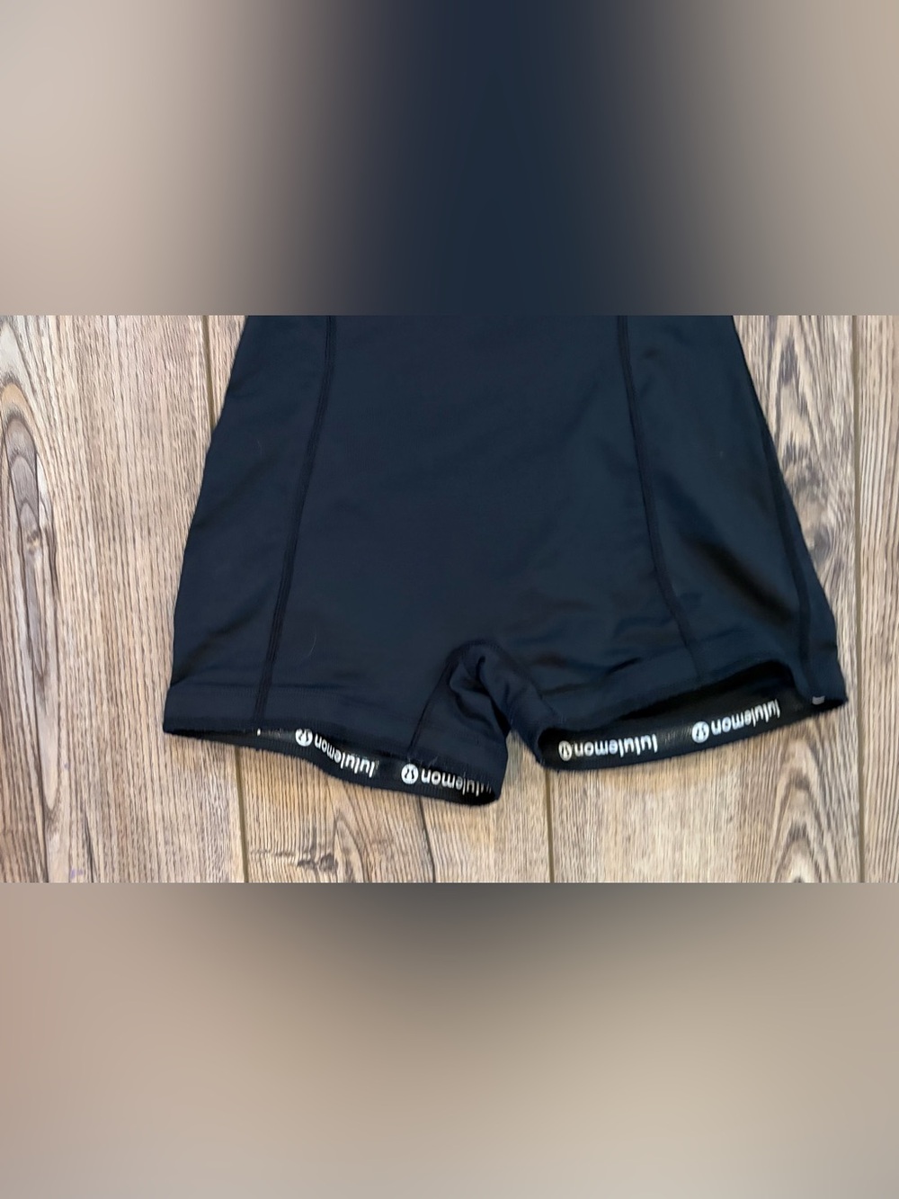 lululemon Upstage Dance Bodysuit Black One Piece Unitard Romper - Picture 5 of 8